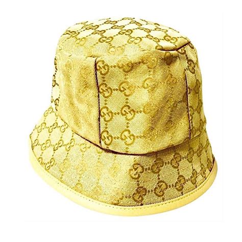 gucci hatt|authentic Gucci bucket hat.